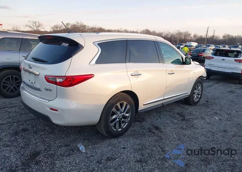 2014 Infiniti Qx60 z USA, uszkodzony, nr VIN 5N1AL0MM0EC516708